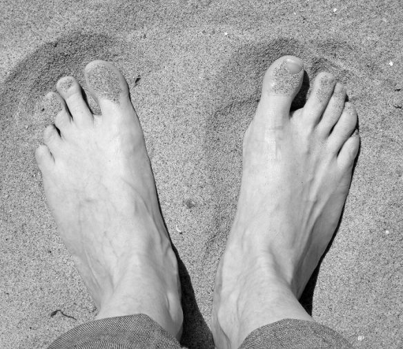 Sand zwischen den Zehen: Das ist auch in Torgau möglich (Symbolfoto) / © Andrea Damm/pixelio.de